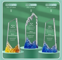 肇庆水晶奖杯  三水水晶奖牌 四会水晶纪念品