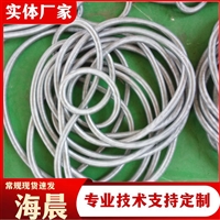 供应桥梁用螺旋裹丝弹簧管 弹簧透水管  弹簧排水管