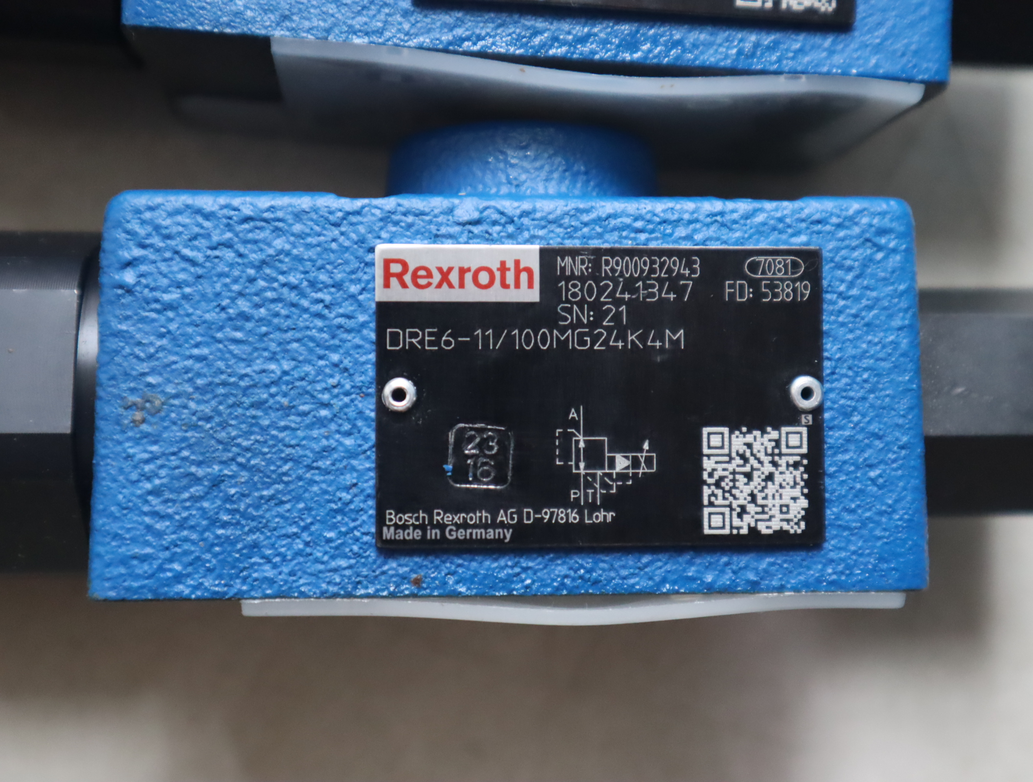 DRE6-11/100MG24K4M R900932943 力士乐REXROTH比例阀