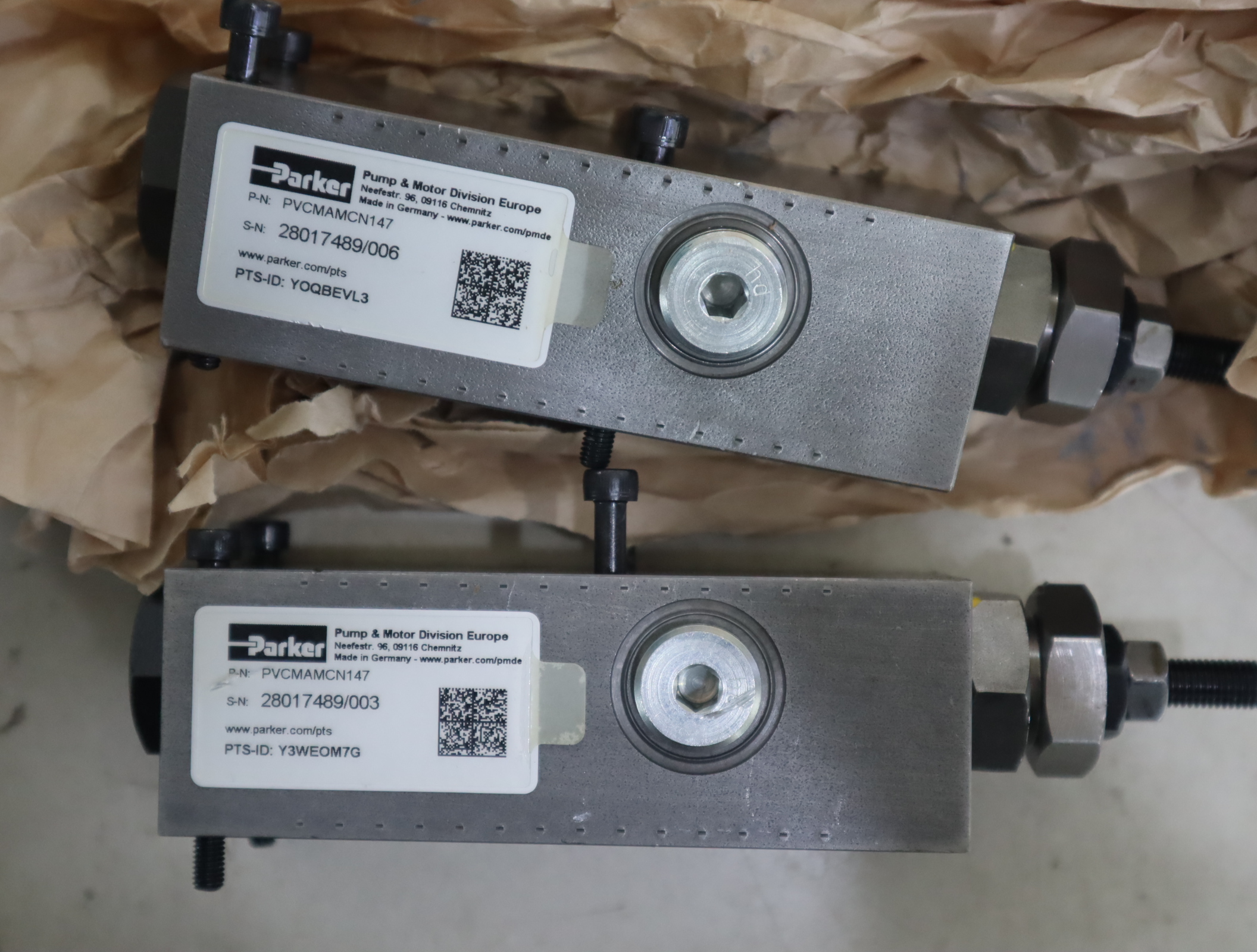 PVCMAMCN147 美国派克PARKER柱塞泵控制阀PVCMAMCN