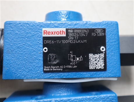 DRE6-10/100MG24K4M R900932943 力士乐REXROTH比例阀