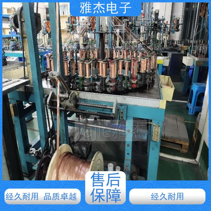 镀锡铜编织线软连接 耐氧化性好 叠层铜软母线 镀锡铜屏蔽网管