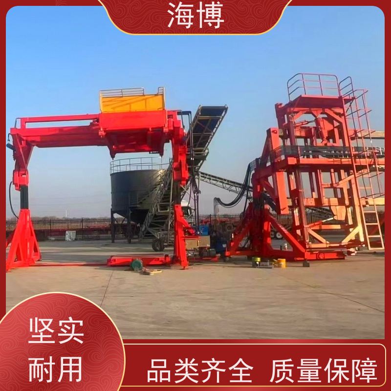 海博 操作简便 40英尺 高效作业 集装箱翻转平台