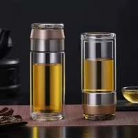 高硼硅玻璃茶水杯礼品加工定制