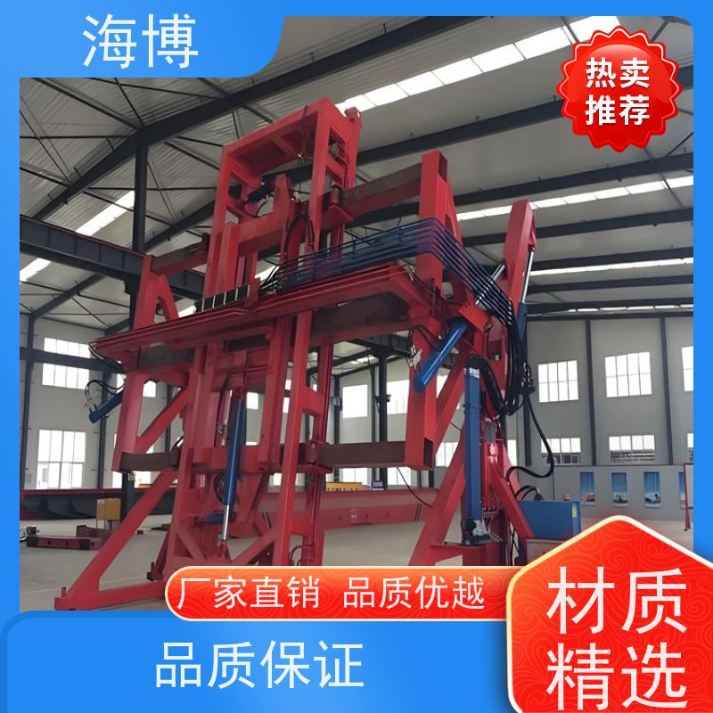 海博 集装箱翻转设备 满足不同客户需求 操作简便