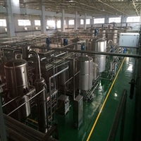 大型花生奶生产设备 无菌冷灌装线 自动化饮料调配均质系统
