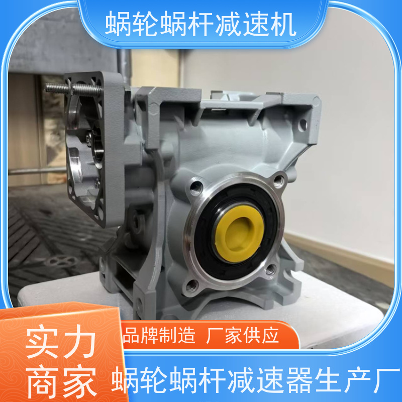 高精密蜗杆减速机 RV110-100-SF180 二级能效电机 纺织机械 艾思捷