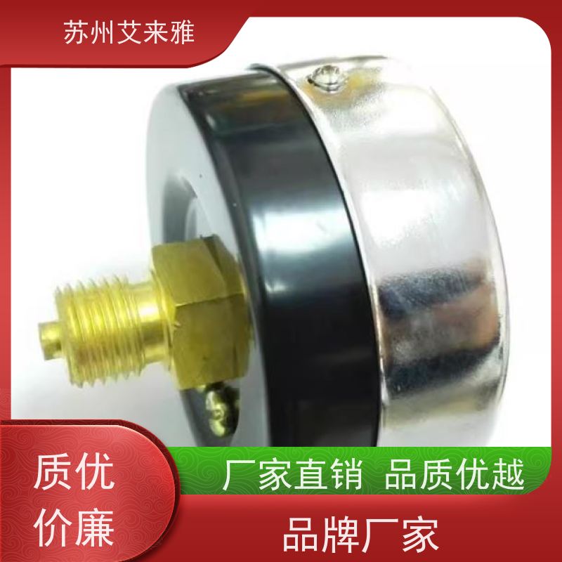 亚德客气动嵌入式面板压力表空气气压表F-GS GU GF 40 50 60-10-M