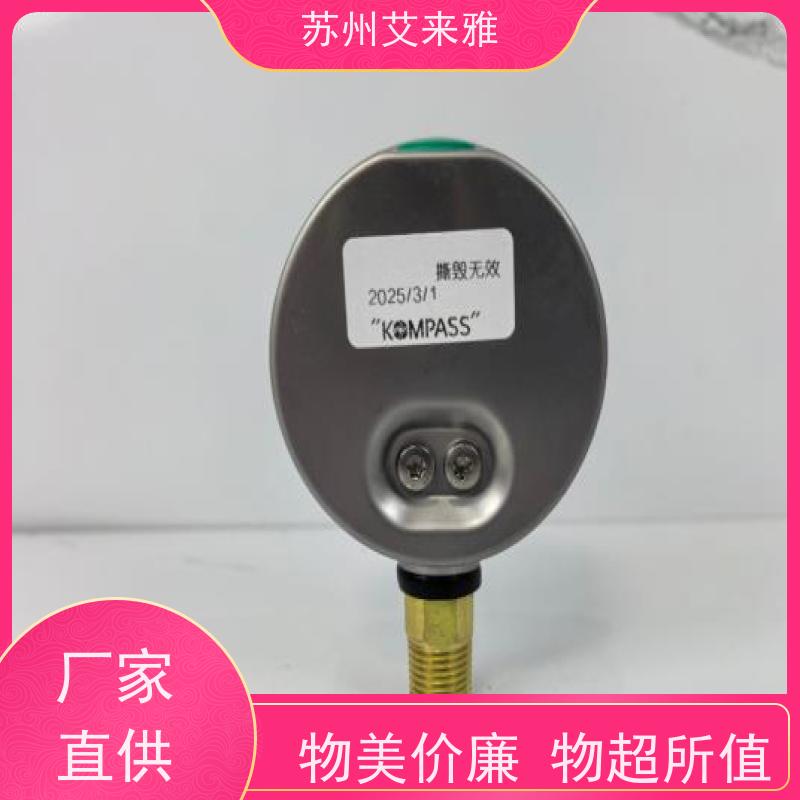 亚德客机械式压力表GS GF GU40 50 60过滤器高精度气压表嵌入式