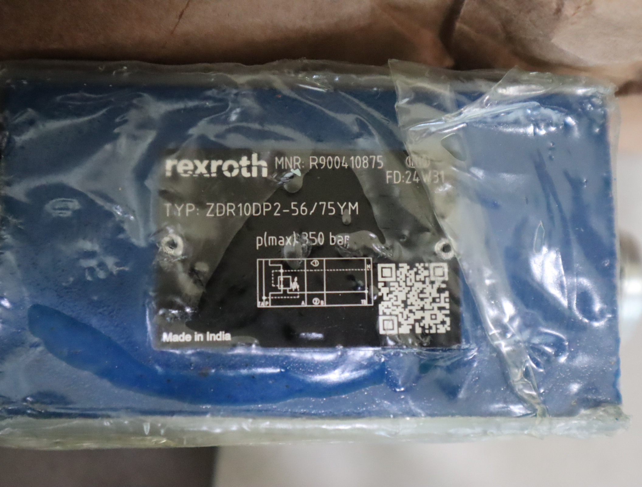 ZDR10DP2-5X/75YM R900410875 ZDR10DP2-56/75YM 力士乐REXROTH