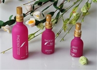 磨砂玻璃精油瓶喷涂烤花精油瓶