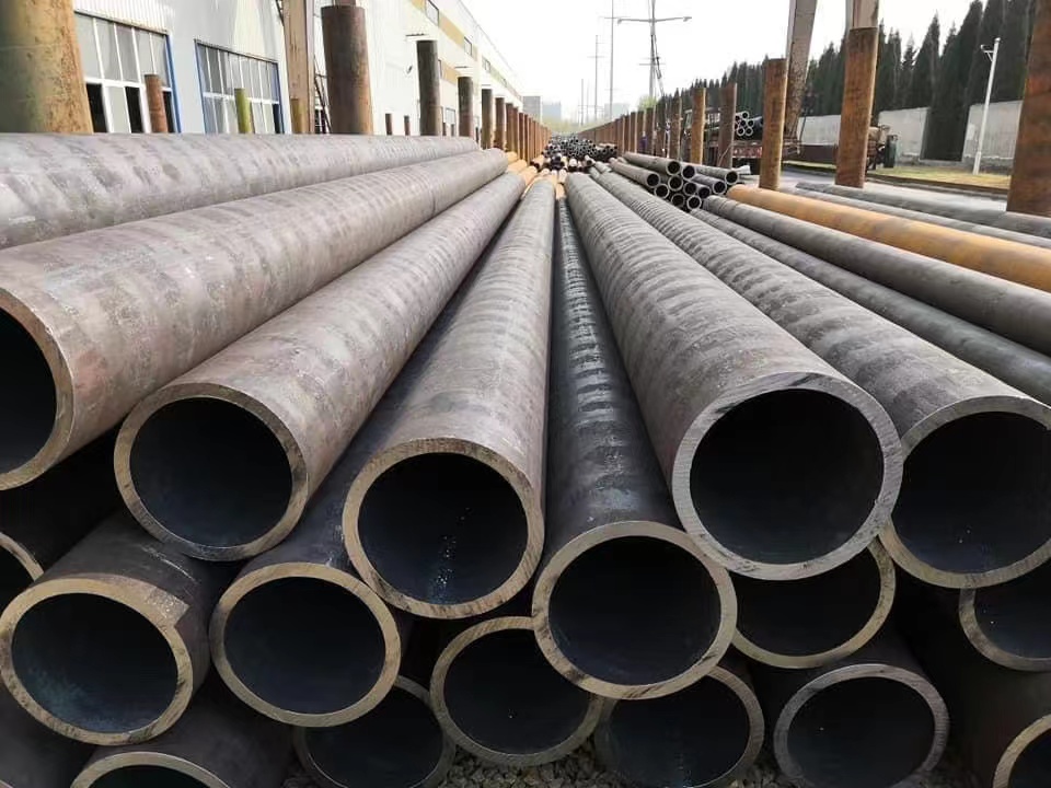 鲁润达钢铁现货销售 热轧无缝钢管 20#45#大口径无缝管 厚壁铁管圆管