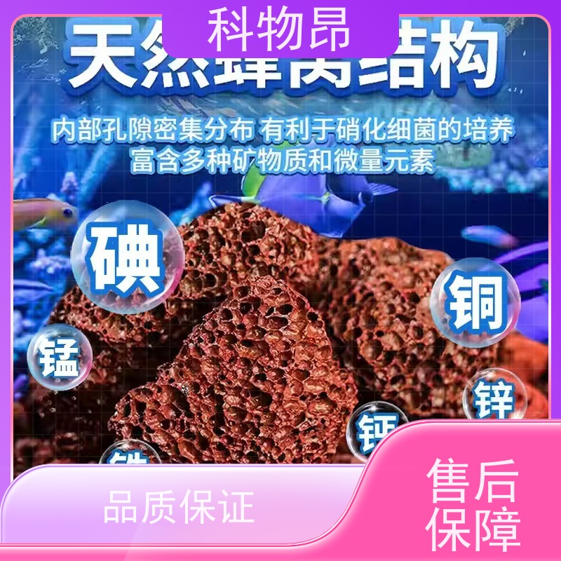 科物昂 养殖 火山岩颗粒营养基质填料 型号kwa0001 颜色鲜艳