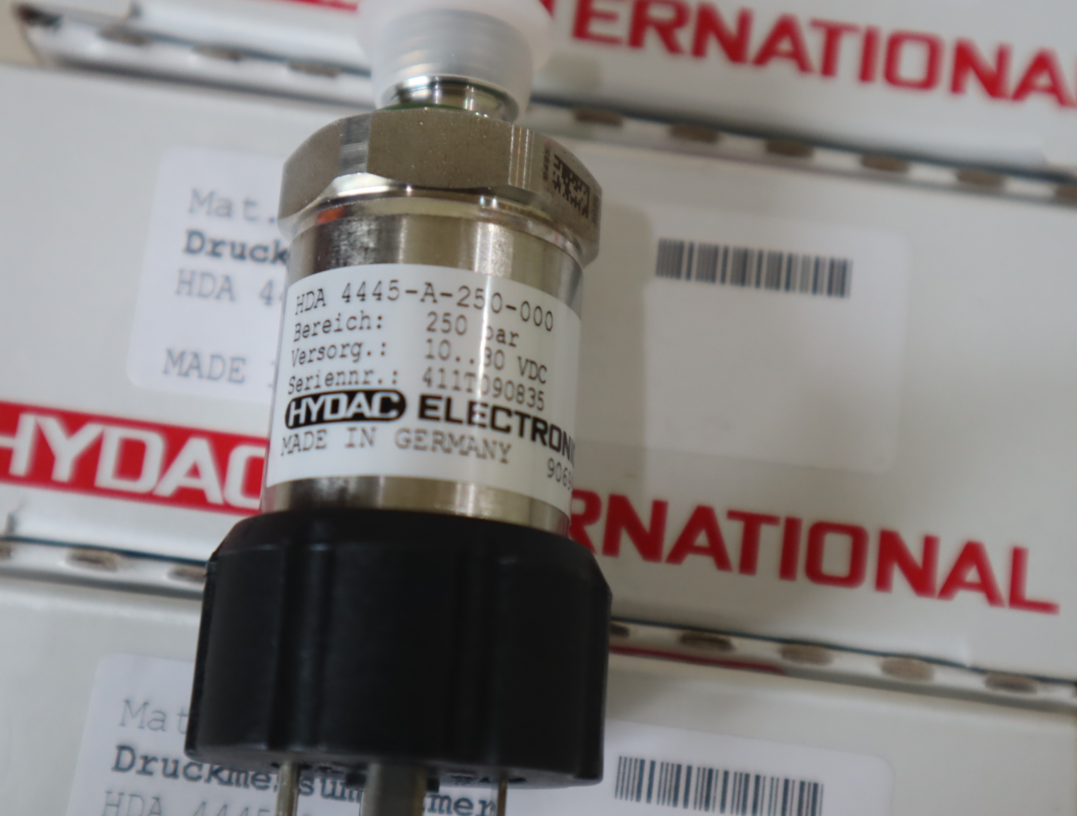 HDA 4445-A-250-000 906995 德国贺德克HYDAC压力温度传感器