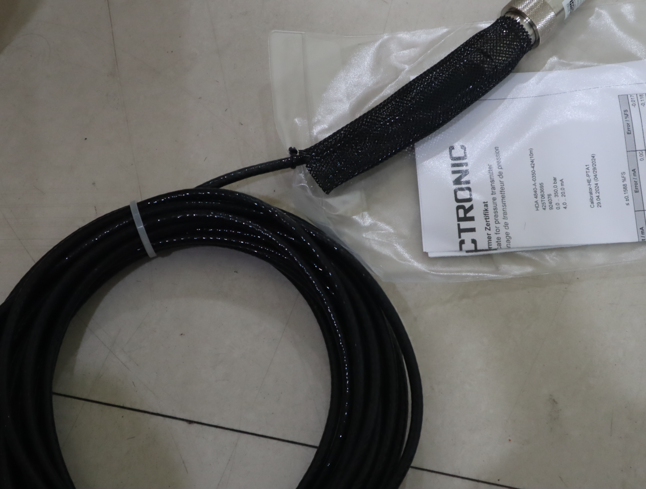 HDA 4840-A-0350-42410m 924076 贺德克HYDAC压力温度传感器