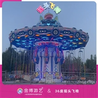 金博游艺B类游乐设备 36座摇头飞椅 主题游乐设施