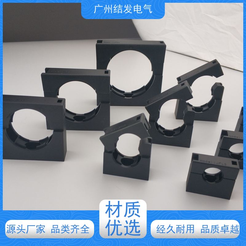 JF结发电气 波纹管管卡 软管固定支架 耐高温抗老化 AD15.8
