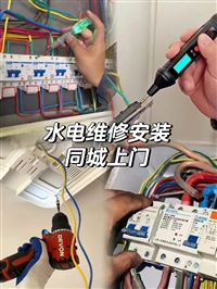 高新区电工维修，电路跳闸维修，测漏电，灯具安装，换保护器