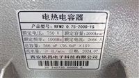 品质可靠RFM2 0.75-2000-1S电热电容器