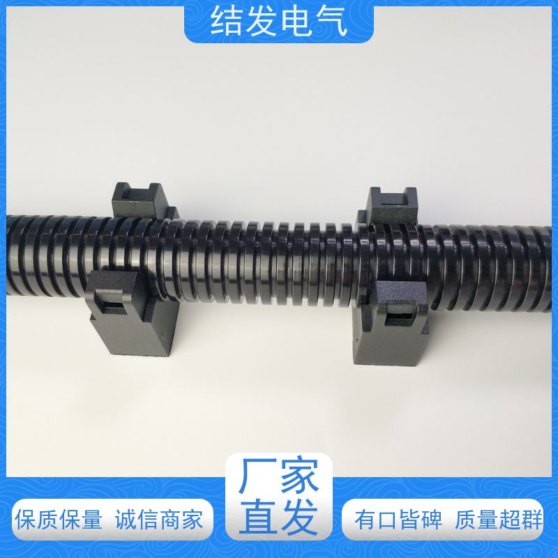 JF结发电气 尼龙软管紧固卡扣 带盖固定支架 AD18.5