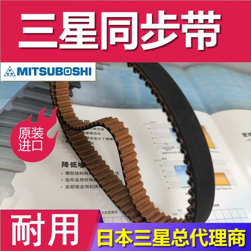 现货聚氨酯同步带 PU工业皮带STD8M齿型 开口传动带