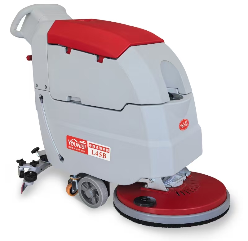 扶沟南乐清丰淇县浚县滑县封丘内黄汤阴优尼斯手推式洗地机L45B