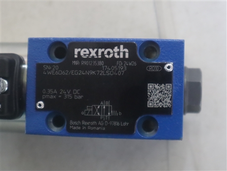 R901235380 4WE6D62/EG24N9K72LSO407 力士乐REXROTH电磁阀