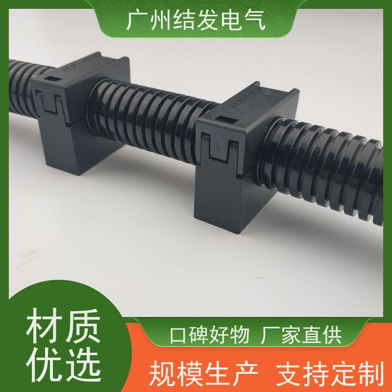 JF结发电气 尼龙材质 带盖软管固定支架 AD15.8