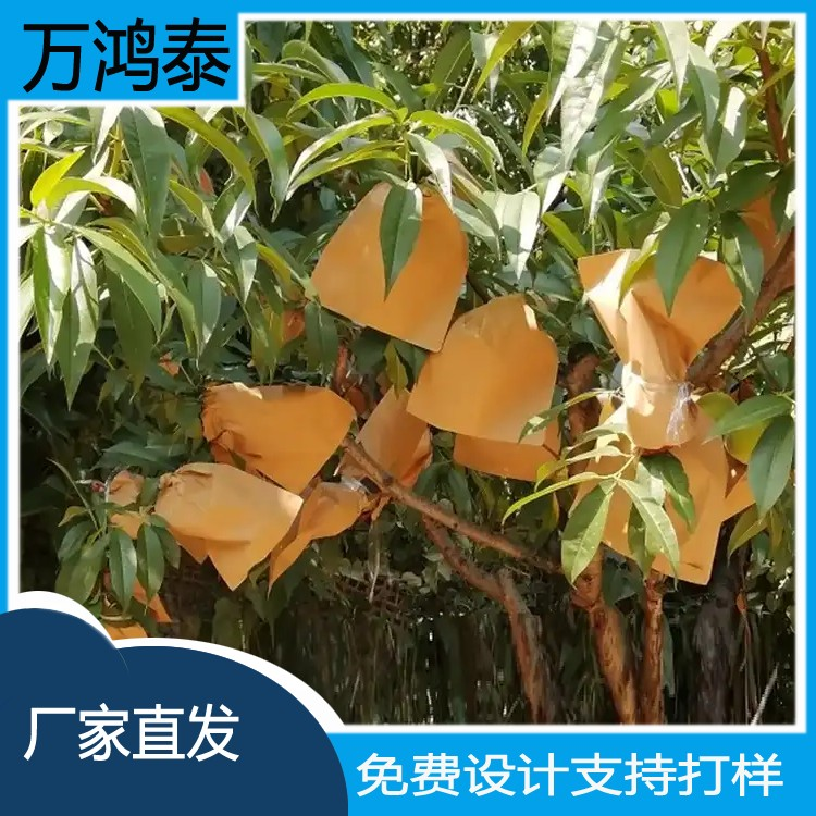 高热高降水地区种植地水果防水袋复合无菌套袋水蜜桃果袋丝瓜套袋