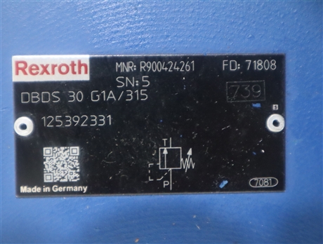 R900424261 DBDS30G17/315 DBDS30G18/315 力士乐REXROTH溢流阀