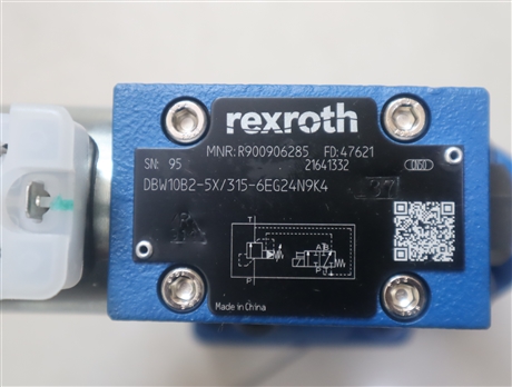 R900906285 DBW10B2-5X/315-6EG24N9K4 力士乐REXROTH