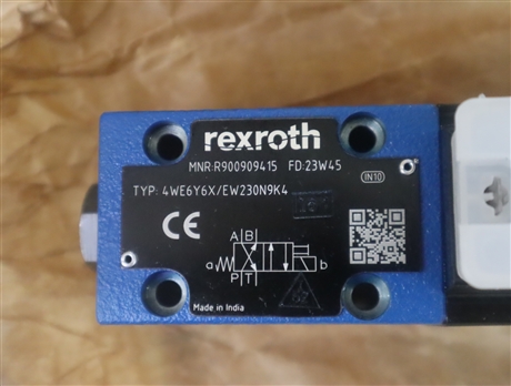 R900909415 4WE6Y6X/EW230N9K4 德国力士乐REXROTH电磁阀