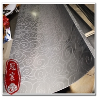 古铜做旧蚀刻不锈钢板 发黑青绿复古镀铜纹理橱柜金属装饰面板