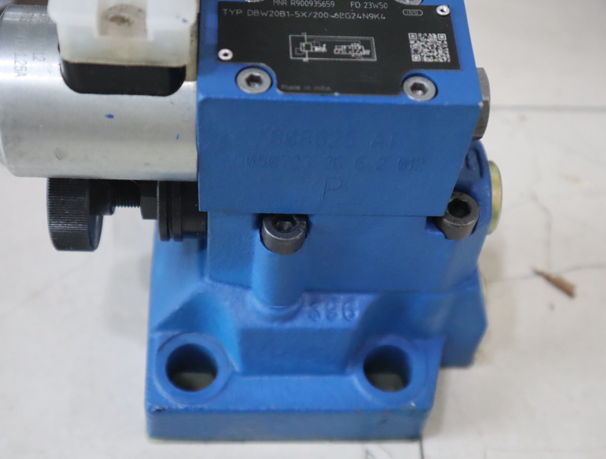 R900935659 DBW20B1-52/200-6EG24N9K4 德国力士乐REXROTH溢流阀