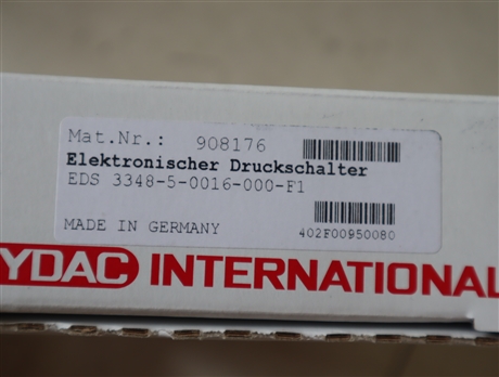 EDS3348-5-0016-000-F1 908176 贺德克HYDAC压力温度传感器