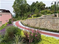 日式茶室 虎皮石碎拼石 虎皮黄蘑菇石 不规则板岩文化石