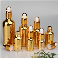 精油玻璃瓶电镀厂，精油玻璃瓶真空电镀厂，精油玻璃瓶UV电镀厂