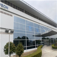 薄膜光伏幕墙设计 安装便捷 CdTe透光发电玻璃105w