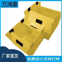 物流周转用耐低温冷库防水纸箱折叠瓦楞纸pp循环用进出口防潮耐温