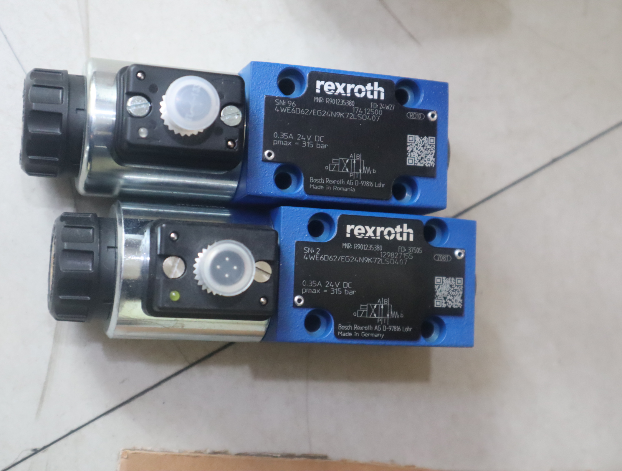 R901235380 4WE6D62/EG24N9K72LSO407 力士乐REXROTH阀