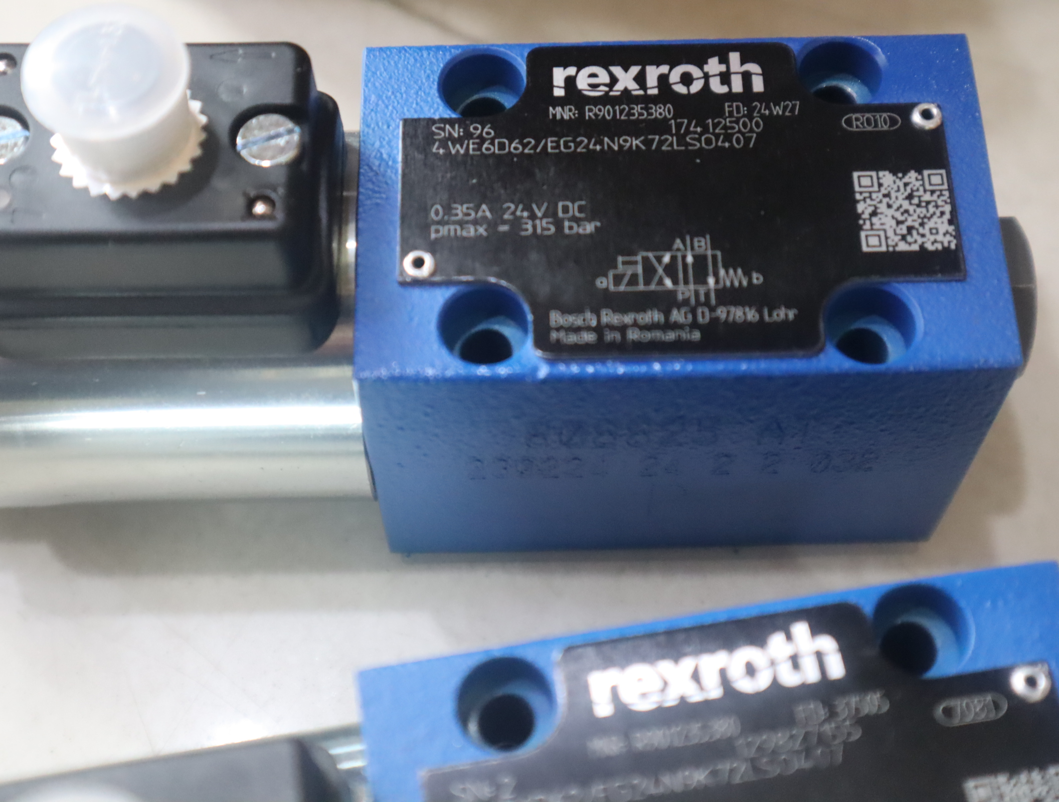 R901235380 4WE6D62/EG24N9K72LSO407 力士乐REXROTH阀