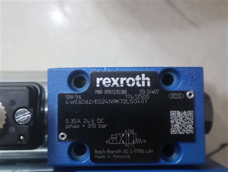 R901235380 4WE6D6X/EG24N9K72LSO407 力士乐REXROTH阀