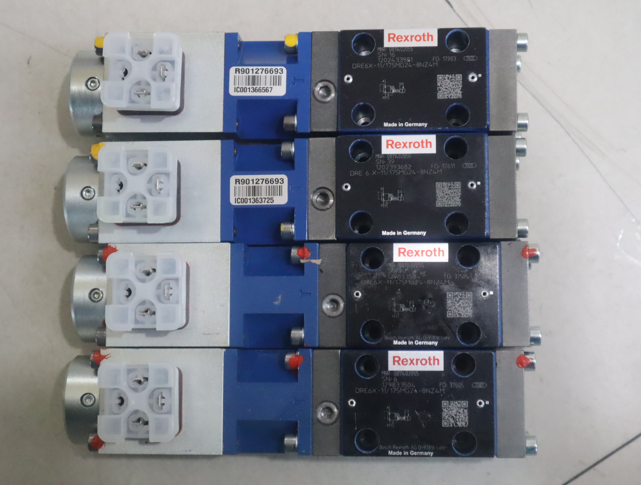 0811402055 DRE6X-11/175MG24-8NZ4M 力士乐REXROTH比例阀