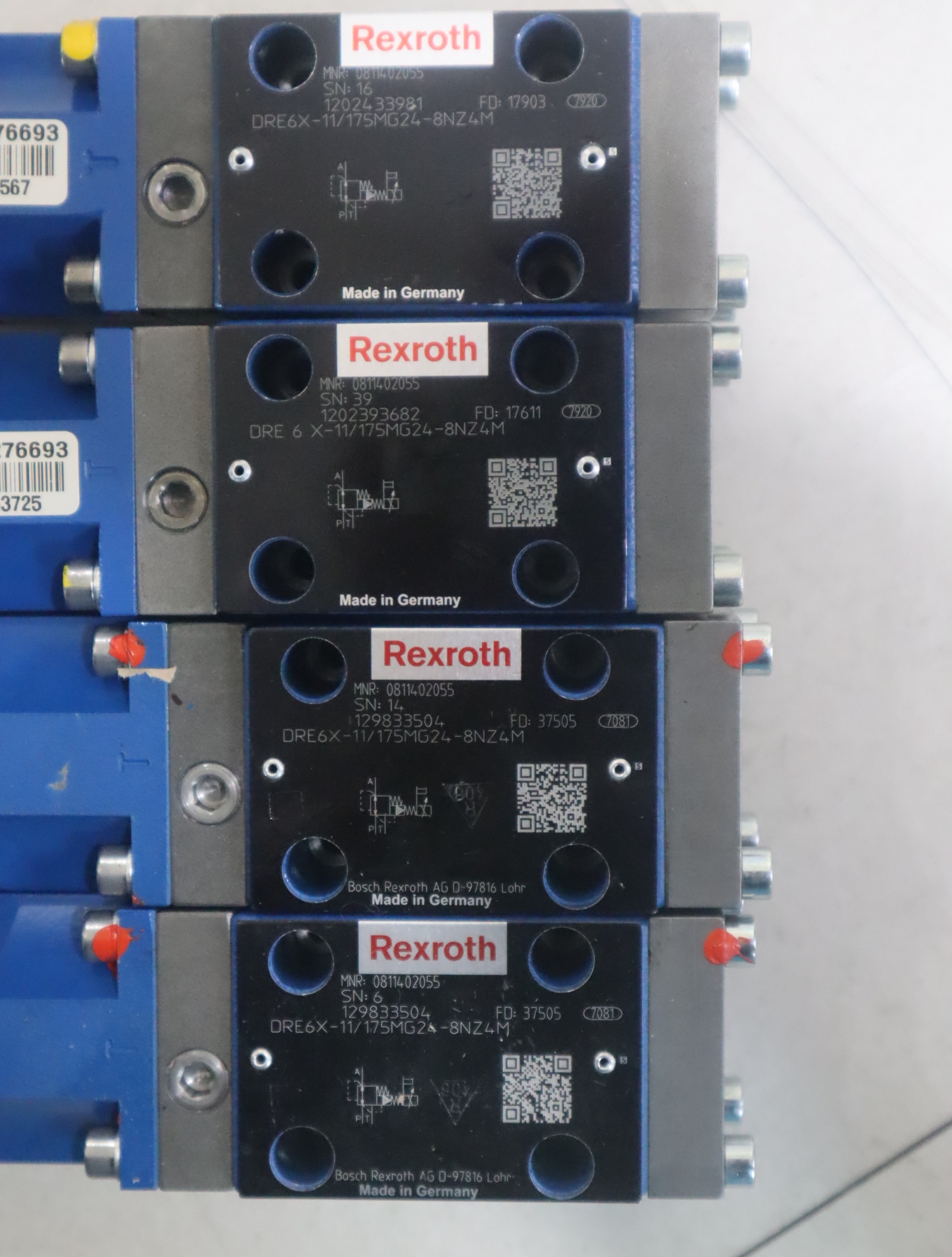 0811402055 DRE6X-11/175MG24-8NZ4M 力士乐REXROTH比例阀