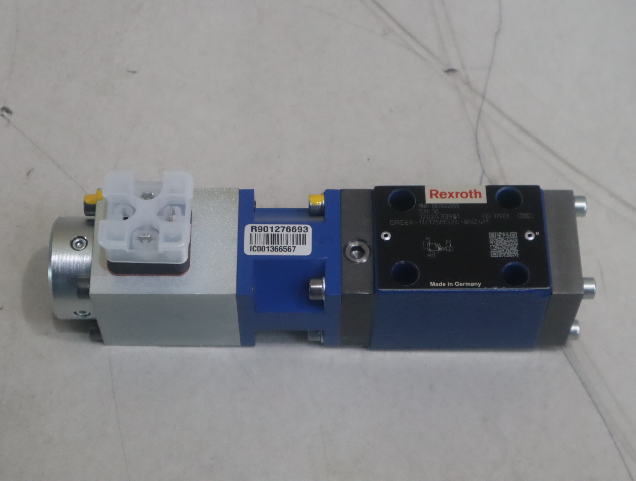 0811402055 DRE6X-11/175MG24-8NZ4M 力士乐REXROTH比例阀