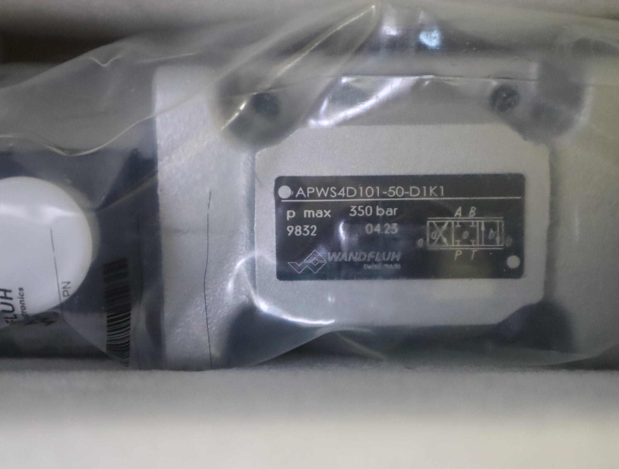 APWS4D101-50-D1K1 瑞士万福乐WANDFLUH 液压阀