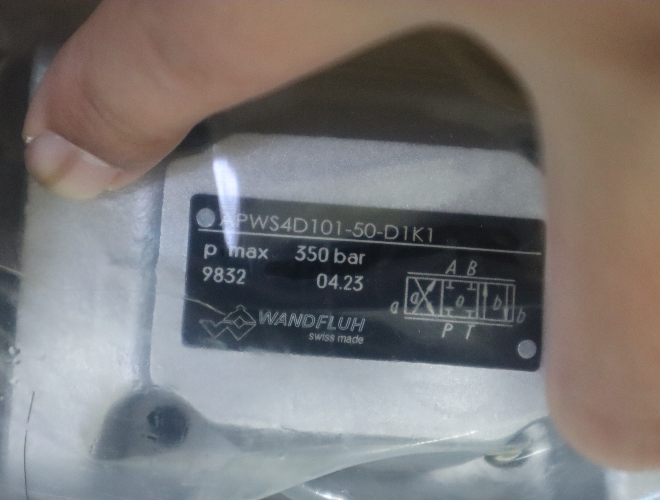 APWS4D101-50-D1K1 瑞士万福乐WANDFLUH 液压阀