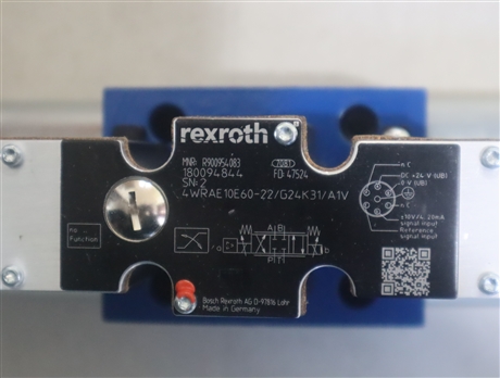 4WRAE10E60-23/G24K31/A1V R900954083 德国力士乐REXROTH比例阀