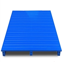 钢托盘坚固耐用的物流铁底盘-科瑞森仓储货架厂生产