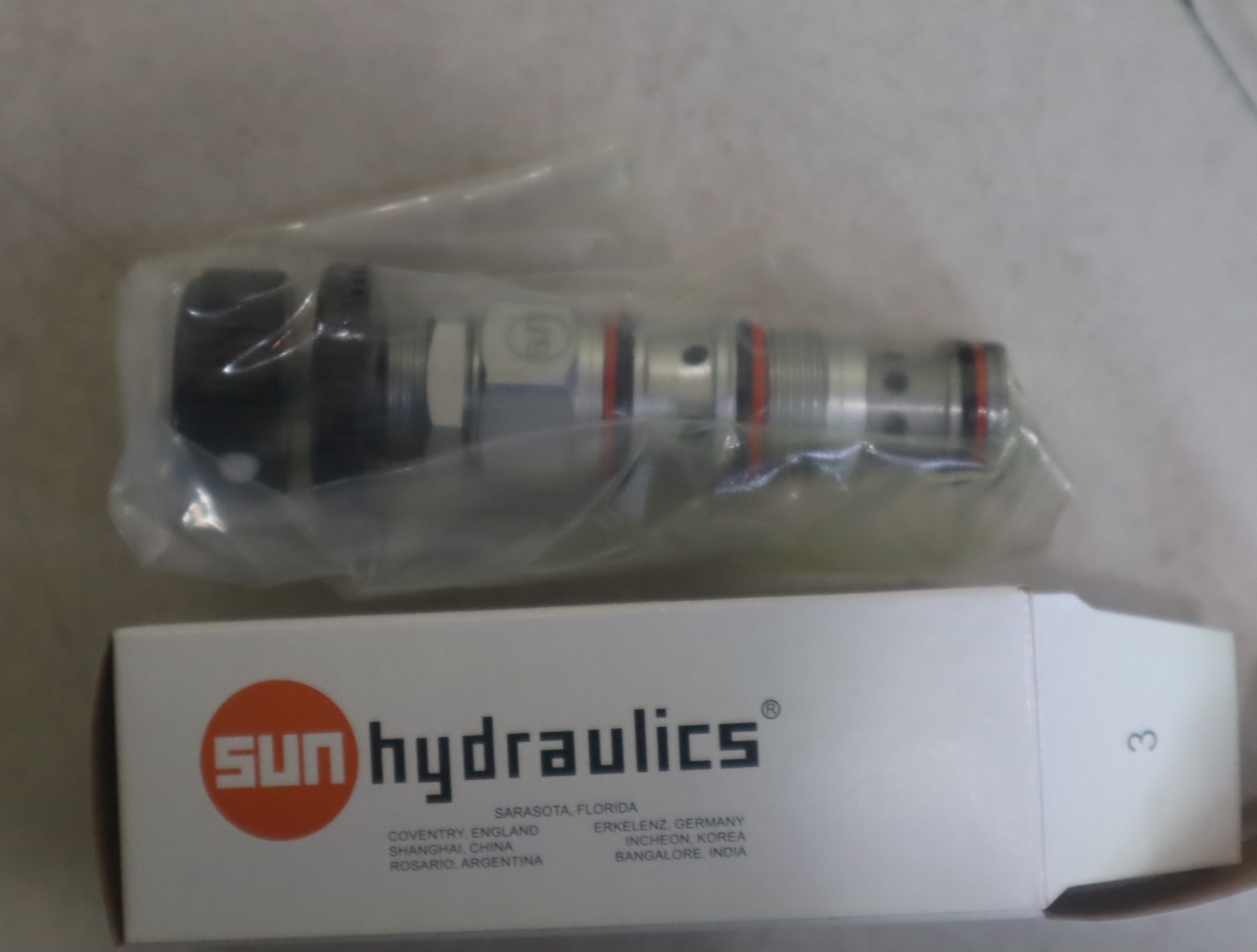 PPDBODN TRQ 30-35 LBF FT/41-47NM 美国SUN太阳插装阀